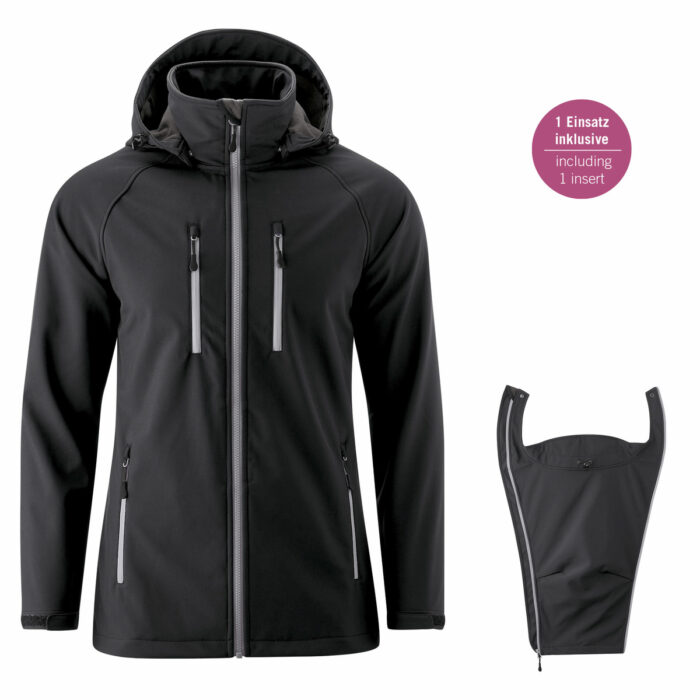 Mamalila Softshell-Tragejacke Allrounder Männer – Bild 7