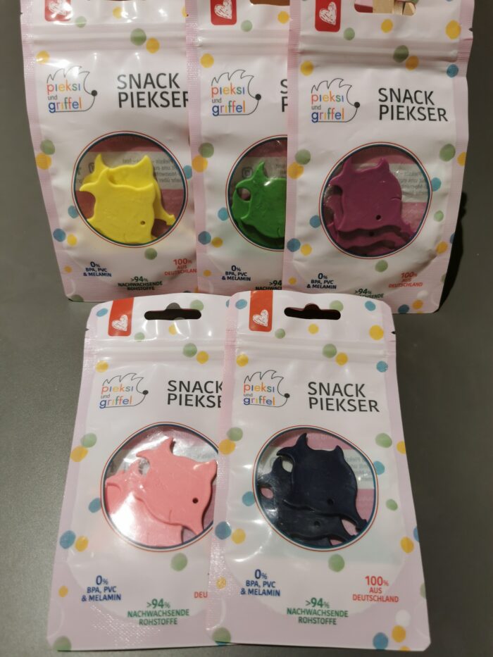 pieksi und griffel Snackpiekser Fisch 3er Set